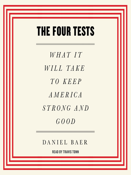 Title details for The Four Tests by Daniel Baer - Available